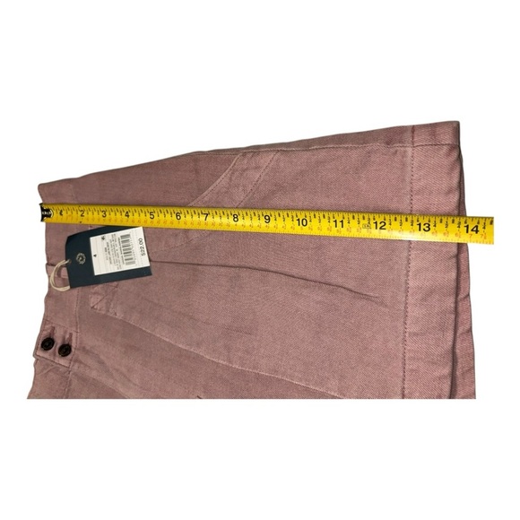 Dusty Pink High Waist Tailored Shorts - Picture 5 of 8